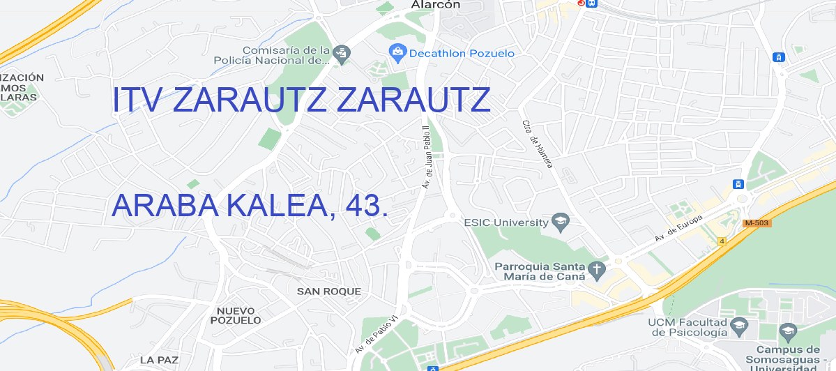 Oficina Calle ARABA KALEA, 43. en Zarautz - ITV ZARAUTZ