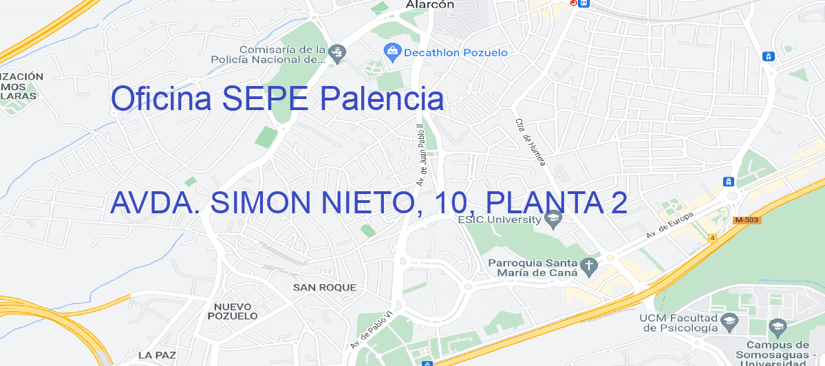 Oficina Calle AVDA. SIMON NIETO, 10, PLANTA 2 en Palencia - Oficina SEPE