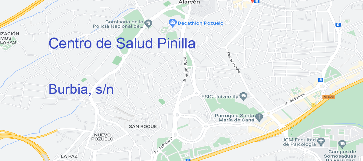 Oficina Calle Burbia, s/n en Pinilla - Centro de Salud