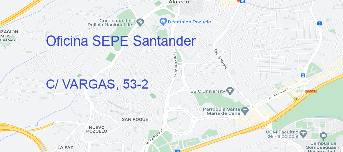 Oficina Calle C/ VARGAS, 53-2 en Santander - Oficina SEPE