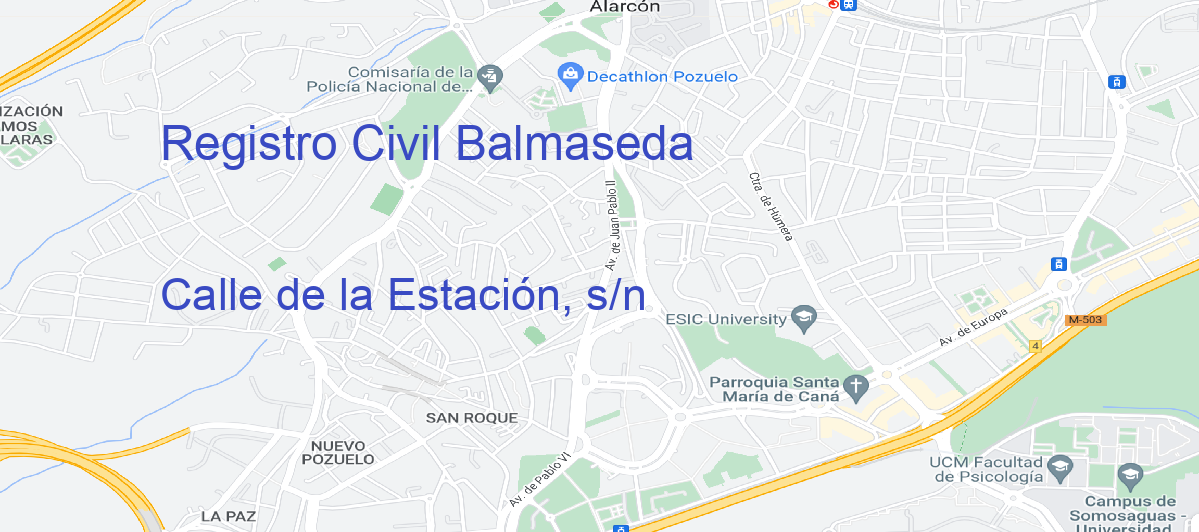 Oficina Calle  de la Estación, s/n en Balmaseda - Registro Civil