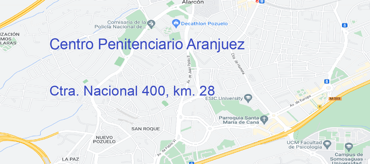 Oficina Calle Ctra. Nacional 400, km. 28 en Aranjuez - Centro Penitenciario