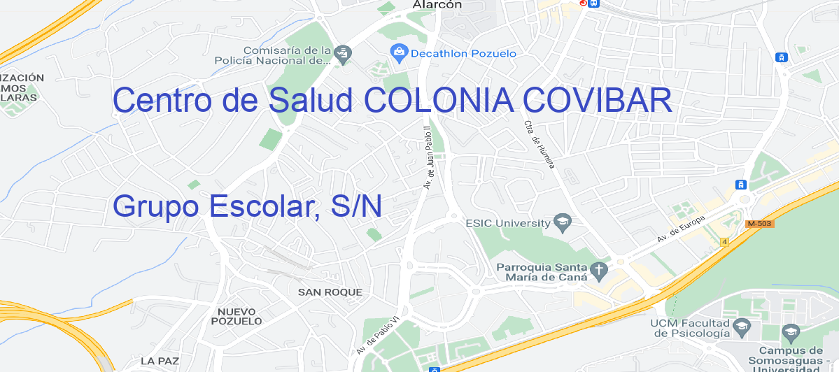 Oficina Calle Grupo Escolar, S/N en Colonia Covibar - Centro de Salud