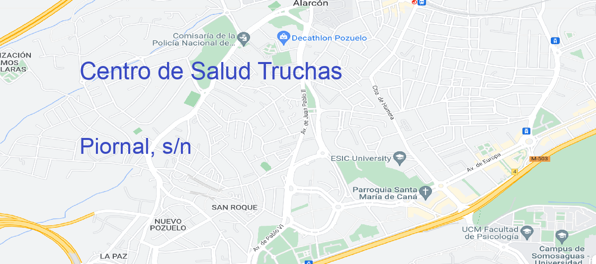 Oficina Calle Piornal, s/n en Truchas - Centro de Salud