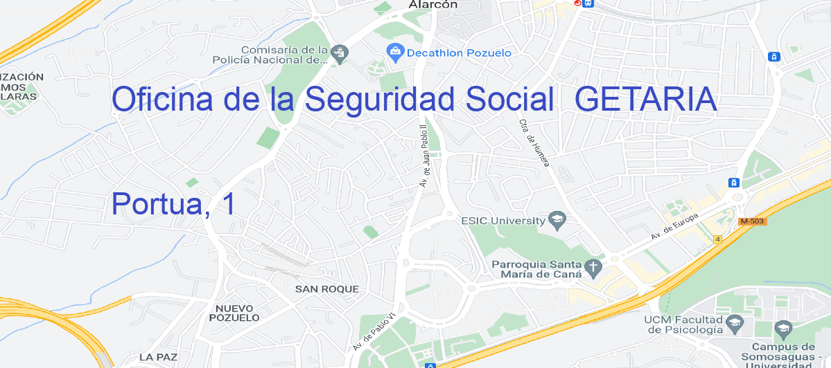 Oficina Calle Portua, 1 en Getaria - Oficina de la Seguridad Social 