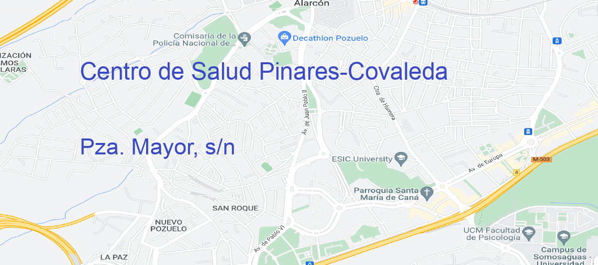 Oficina Calle Pza. Mayor, s/n en Pinares-Covaleda - Centro de Salud